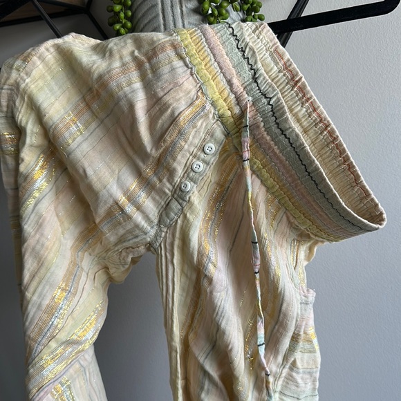 Ace & jig drawstring cotton gauze trousers - Picture 2 of 9